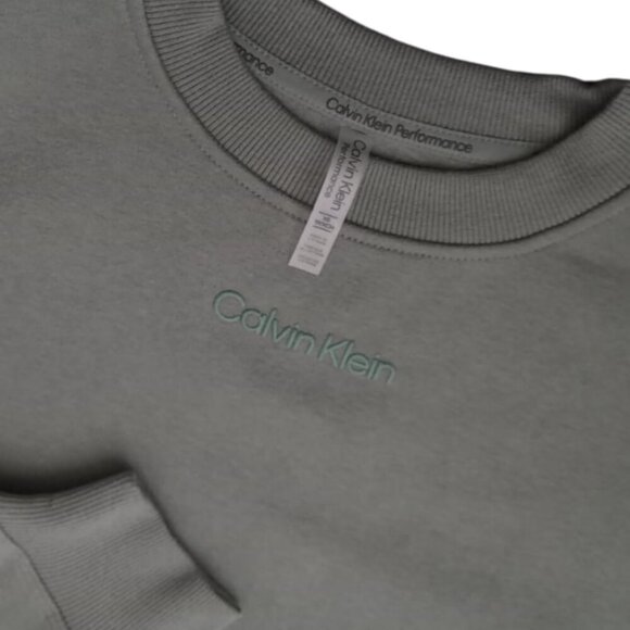 Calvin Klein Unisex Oversized Green Sweatshirt – Size S - Picture 9 of 11